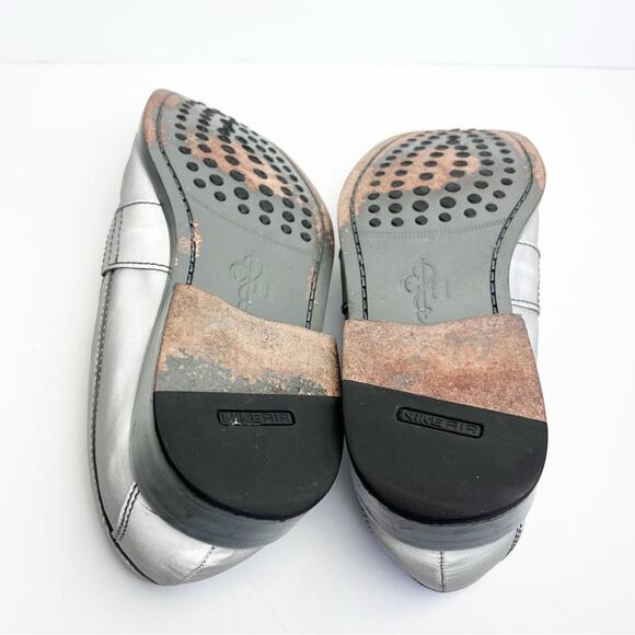 Cole Haan Nike Air Grey Silver Metallic Oxford Penny Loafer Men’s 9M main image 15
